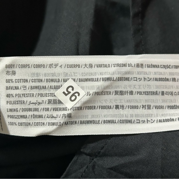 NWOT Abercrombie & Fitch Emerson Black & White Polka Dot Mini Dress - Large - Picture 10 of 10